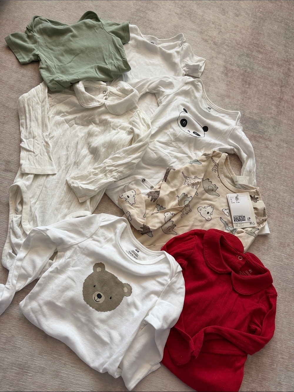 H&M Onesie Bundle 2T 7 Pack